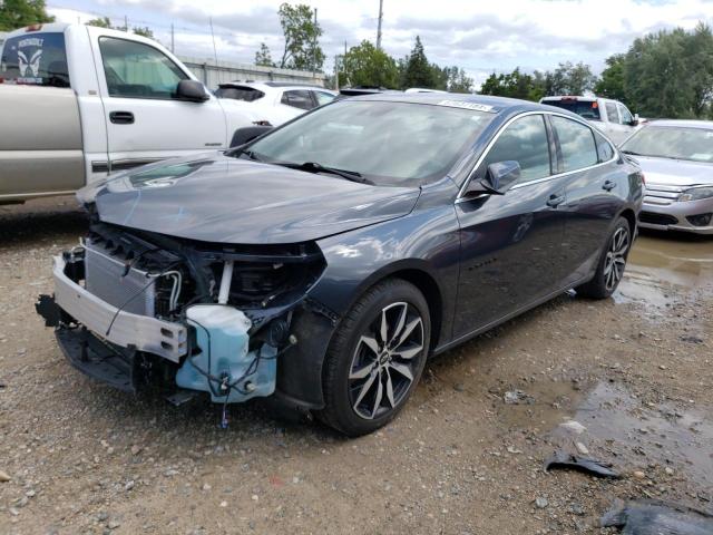 1G1ZG5ST2MF049039 - 2021 CHEVROLET MALIBU RS BLUE photo 1