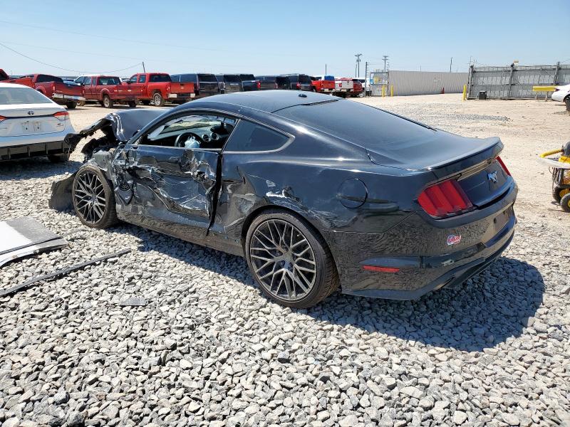 1FA6P8TH3K5189650 - 2019 FORD MUSTANG BLACK photo 2