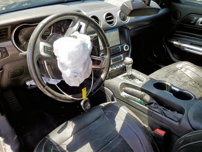 1FA6P8TH3K5189650 - 2019 FORD MUSTANG BLACK photo 8