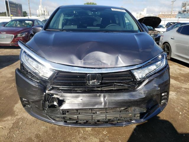 5FNRL6H84PB065666 - 2023 HONDA ODYSSEY TOURING GRAY photo 5