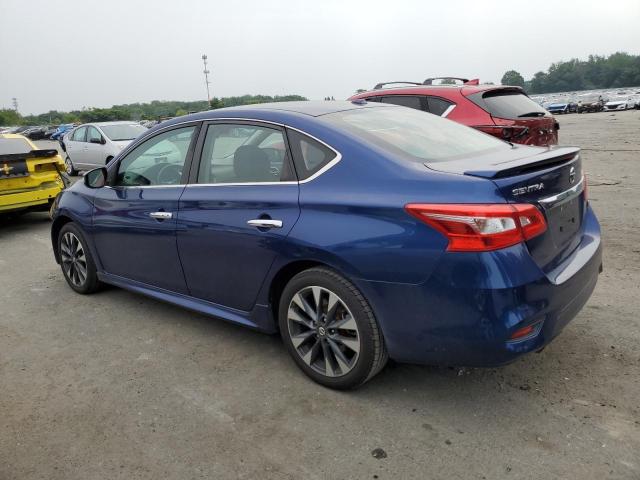 3N1AB7AP1KY290182 - 2019 NISSAN SENTRA S BLUE photo 2