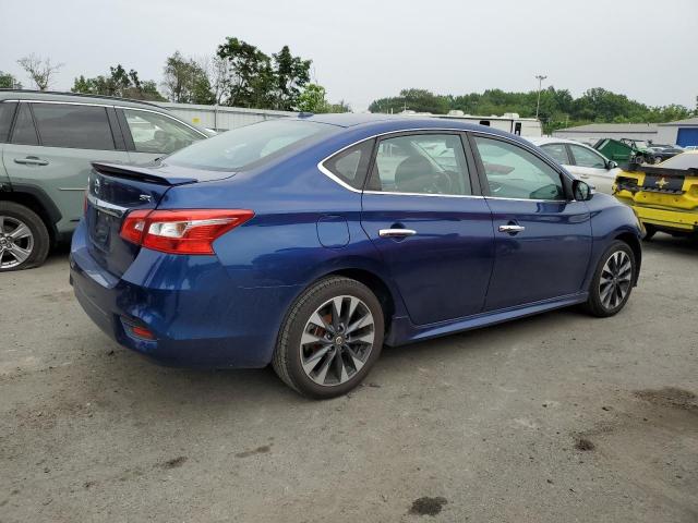 3N1AB7AP1KY290182 - 2019 NISSAN SENTRA S BLUE photo 3