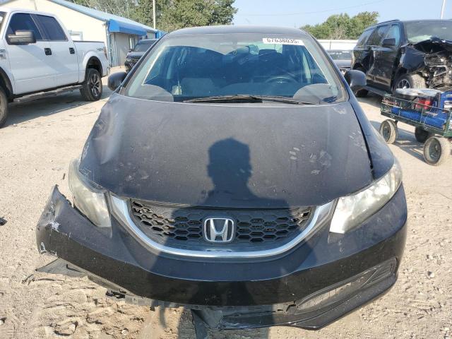 19XFB2F56DE062695 - 2013 HONDA CIVIC LX BLACK photo 5