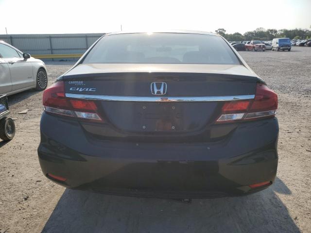 19XFB2F56DE062695 - 2013 HONDA CIVIC LX BLACK photo 6