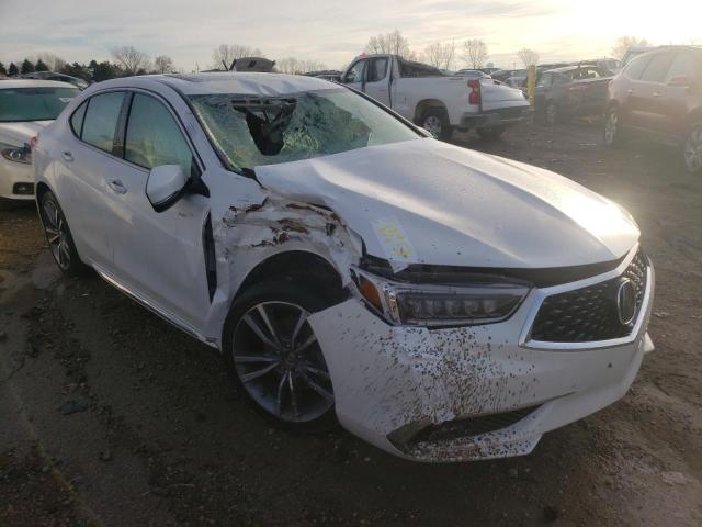 19UUB2F89KA007337 - 2019 ACURA TLX ADVANCE WHITE photo 1