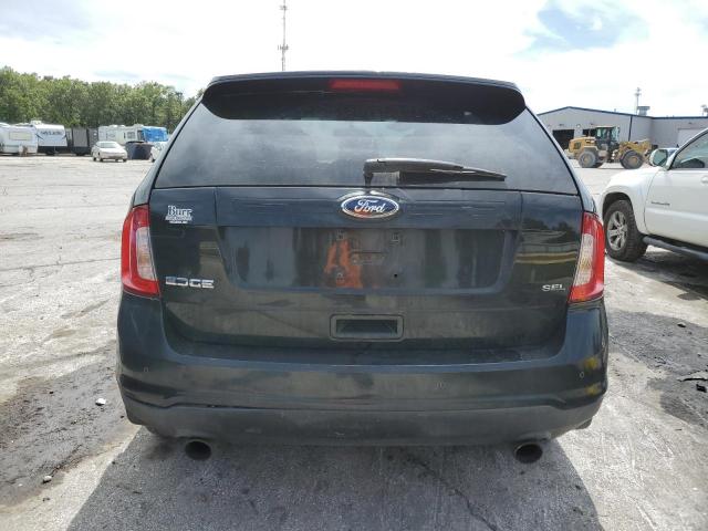 2FMDK3JC4DBA14781 - 2013 FORD EDGE SEL BLACK photo 6