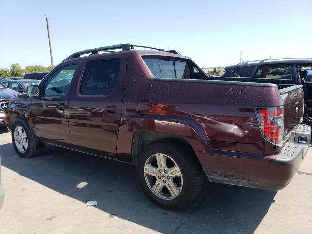 5FPYK1F56CB454353 - 2012 HONDA RIDGELINE RTL BURGUNDY photo 2