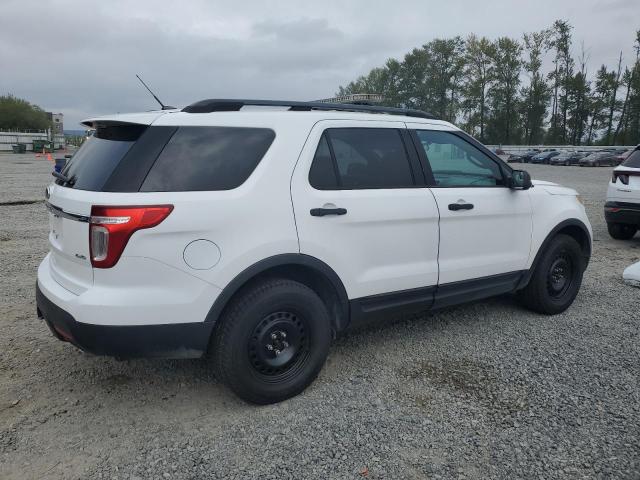 1FM5K8B87DGC70966 - 2013 FORD EXPLORER WHITE photo 3