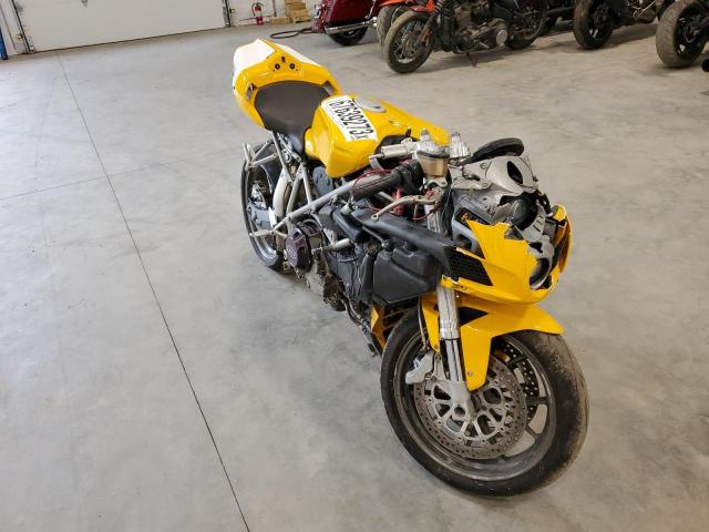 ZDM1UB3S74B005115 - 2004 DUCATI 749 BIPOSTO YELLOW photo 1