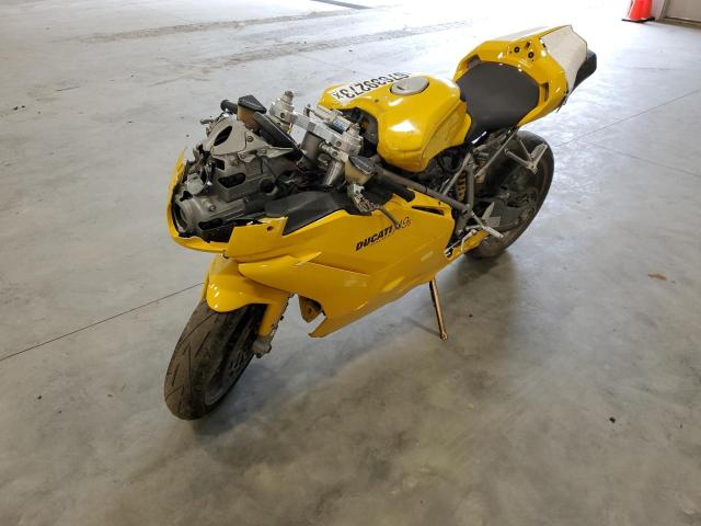 ZDM1UB3S74B005115 - 2004 DUCATI 749 BIPOSTO YELLOW photo 2