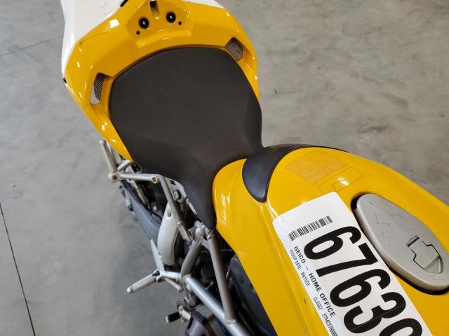 ZDM1UB3S74B005115 - 2004 DUCATI 749 BIPOSTO YELLOW photo 5