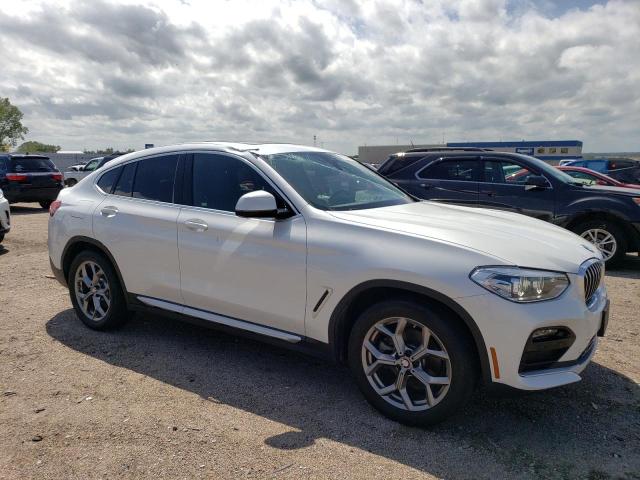 5UX2V1C06L9B39921 - 2020 BMW X4 XDRIVE30I WHITE photo 4