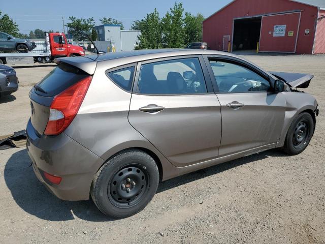 KMHCT5AE7EU164062 - 2014 HYUNDAI ACCENT GLS BROWN photo 3