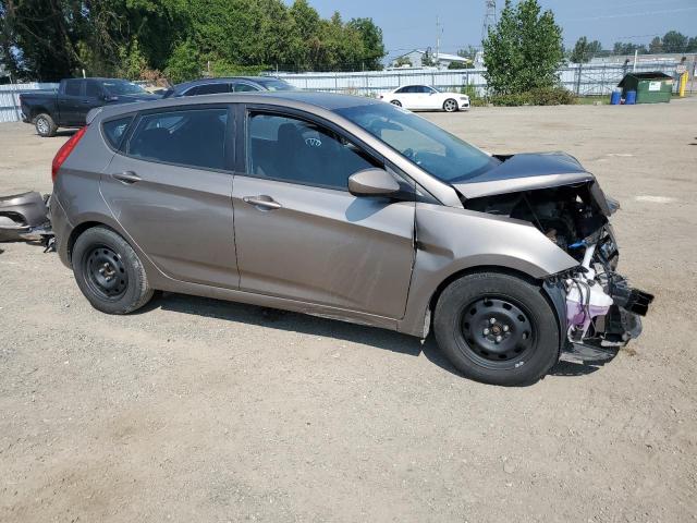 KMHCT5AE7EU164062 - 2014 HYUNDAI ACCENT GLS BROWN photo 4