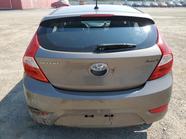 KMHCT5AE7EU164062 - 2014 HYUNDAI ACCENT GLS BROWN photo 6