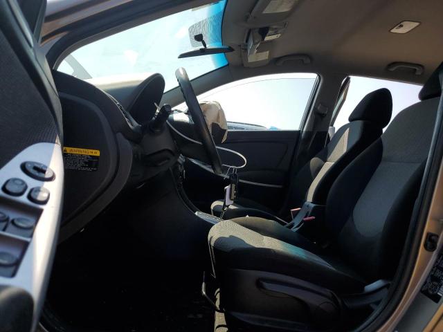 KMHCT5AE7EU164062 - 2014 HYUNDAI ACCENT GLS BROWN photo 7