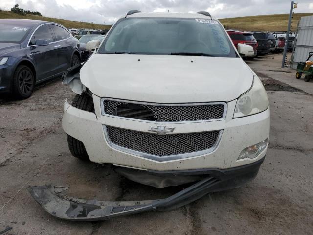 1GNKVLED0BJ216040 - 2011 CHEVROLET TRAVERSE LTZ WHITE photo 5