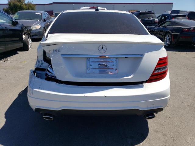 WDDGF5HB4EA942494 - 2014 MERCEDES-BENZ C 350 WHITE photo 6