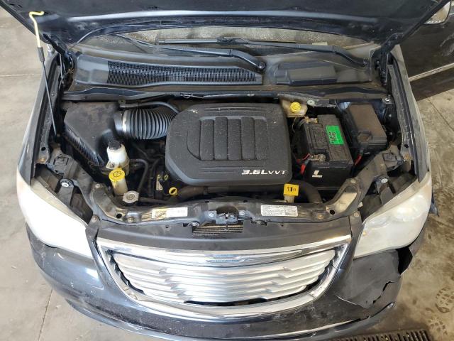 2C4RC1CGXDR595545 - 2013 CHRYSLER TOWN & COU TOURING L CHARCOAL photo 12