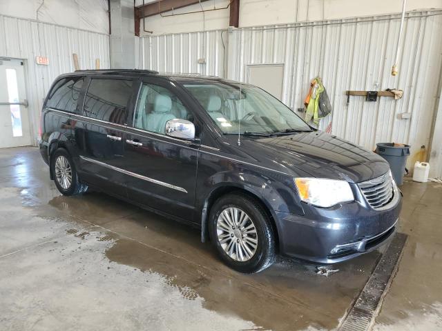 2C4RC1CGXDR595545 - 2013 CHRYSLER TOWN & COU TOURING L CHARCOAL photo 4