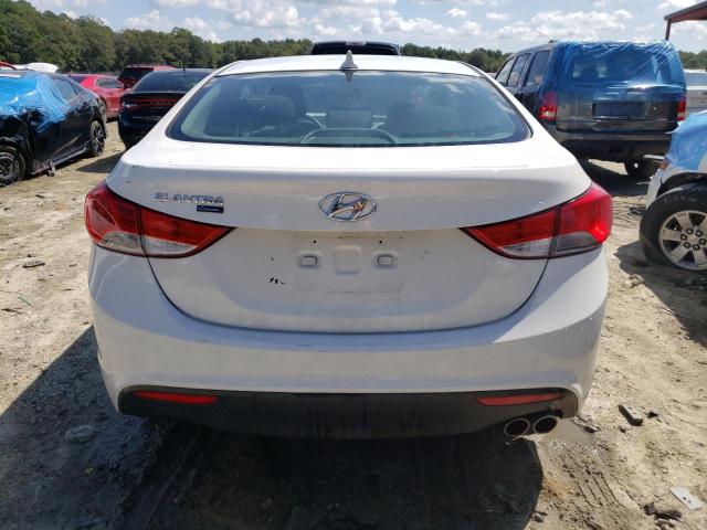 KMHDH6AE8DU006100 - 2013 HYUNDAI ELANTRA CO GS WHITE photo 6