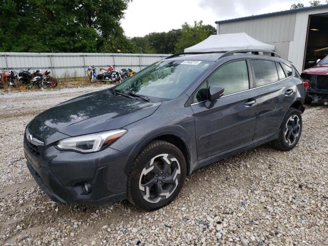 JF2GTHNC8MH389986 - 2021 SUBARU CROSSTREK LIMITED GRAY photo 1