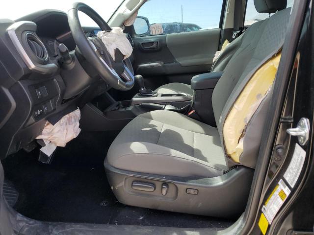 3TMAZ5CN1PM196245 - 2023 TOYOTA TACOMA DOUBLE CAB BLACK photo 7