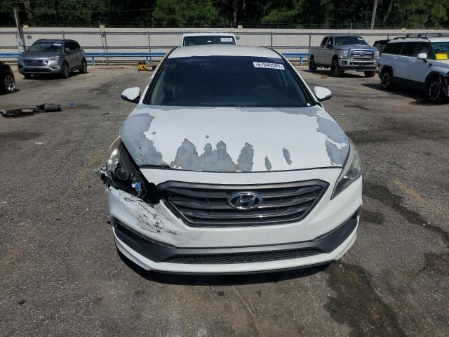 5NPE34AF2GH405345 - 2016 HYUNDAI SONATA SPORT WHITE photo 5