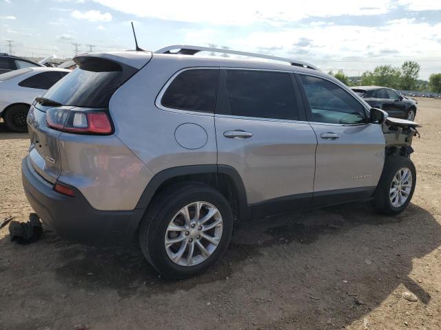 1C4PJLCB6KD327170 - 2019 JEEP CHEROKEE LATITUDE فضي صورة 3