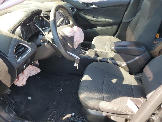 1G1BE5SM9H7173910 - 2017 CHEVROLET CRUZE LT ნაცრისფერი ფოტო 7