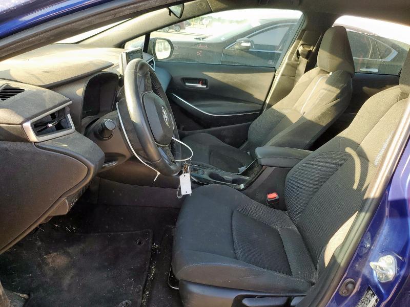 5YFS4MCE5MP088812 - 2021 TOYOTA COROLLA SE BLUE photo 7