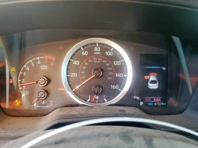 5YFS4MCE5MP088812 - 2021 TOYOTA COROLLA SE BLUE photo 9