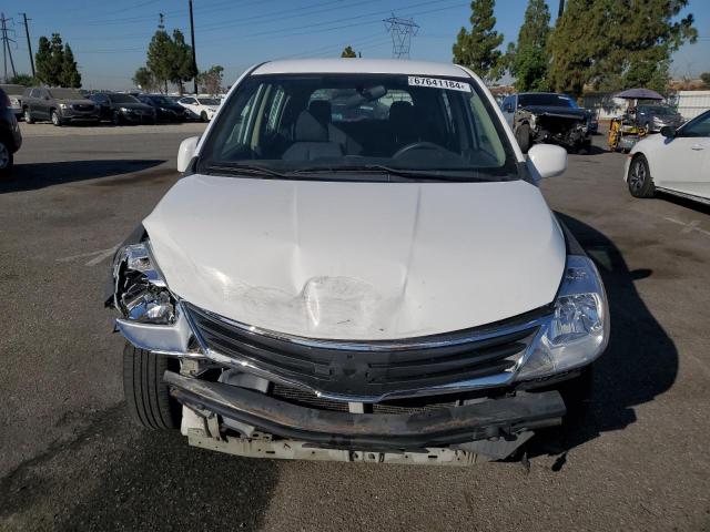 3N1BC1CP9BL371438 - 2011 NISSAN VERSA S WHITE photo 5