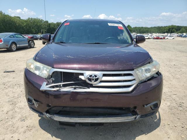 5TDZA3EH7CS029615 - 2012 TOYOTA HIGHLANDER BASE برغندي صورة 5