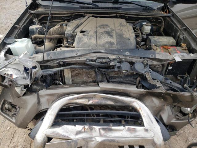 5TFLU4EN0FX117414 - 2015 TOYOTA TACOMA DOUBLE CAB 棕色 照片 11