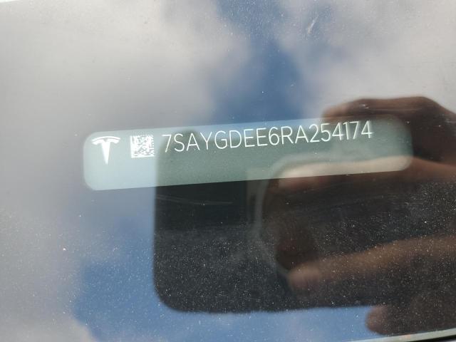 7SAYGDEE6RA254174 - 2024 TESLA MODEL Y ნაცრისფერი ფოტო 12