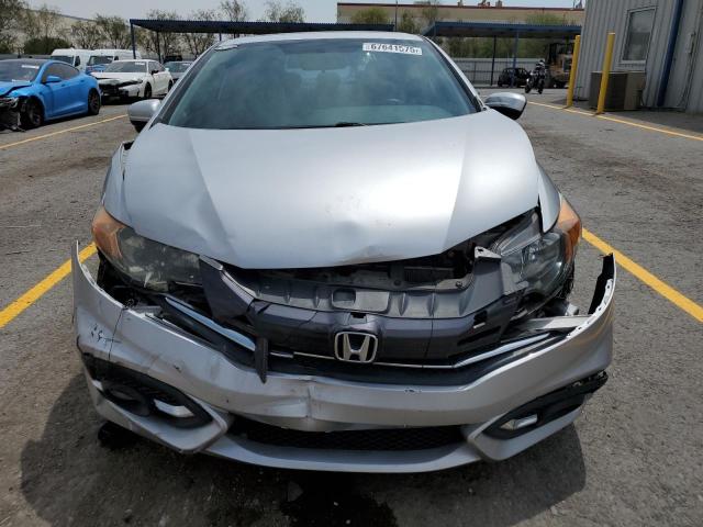 2HGFG3B07FH520965 - 2015 HONDA CIVIC EXL SILVER photo 5