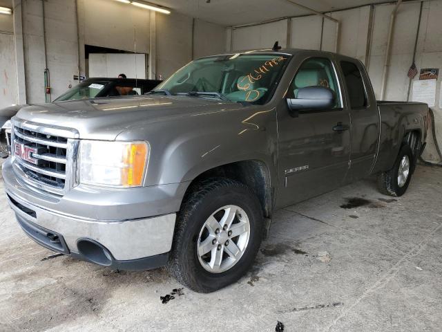 1GTR2VE71DZ306890 - 2013 GMC SIERRA K1500 SLE GRAY photo 1