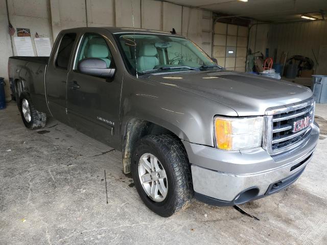 1GTR2VE71DZ306890 - 2013 GMC SIERRA K1500 SLE GRAY photo 4