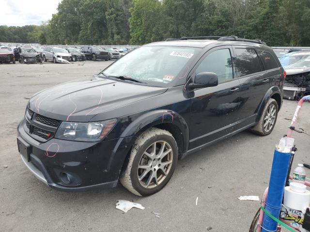 3C4PDDEG1ET141184 - 2014 DODGE JOURNEY R/T BLACK photo 1