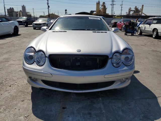 WDBSK75F33F042414 - 2003 MERCEDES-BENZ SL 500R SILVER photo 5