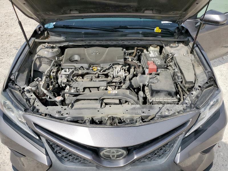 4T1B11HK2JU659169 - 2018 TOYOTA CAMRY L CHARCOAL photo 11