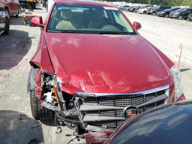 1G6DF577890138210 - 2009 CADILLAC CTS RED photo 5
