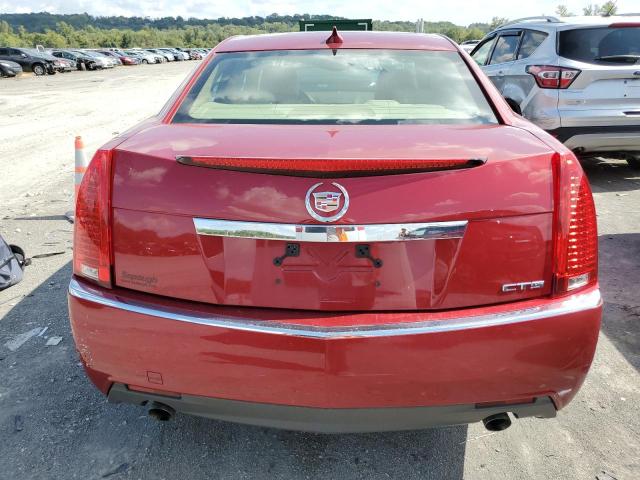 1G6DF577890138210 - 2009 CADILLAC CTS RED photo 6