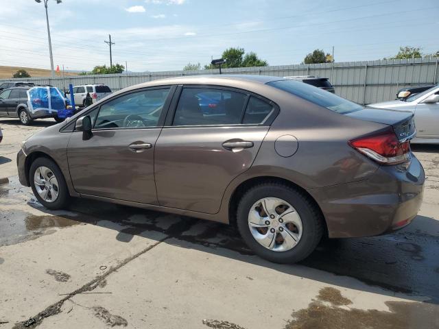 2HGFB2F55DH525822 - 2013 HONDA CIVIC LX GRAY photo 2