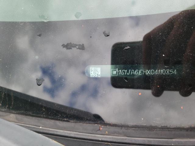 1G1JA6EHXC4110854 - 2012 CHEVROLET SONIC LS 红色 照片 12