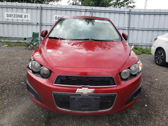 1G1JA6EHXC4110854 - 2012 CHEVROLET SONIC LS 红色 照片 5