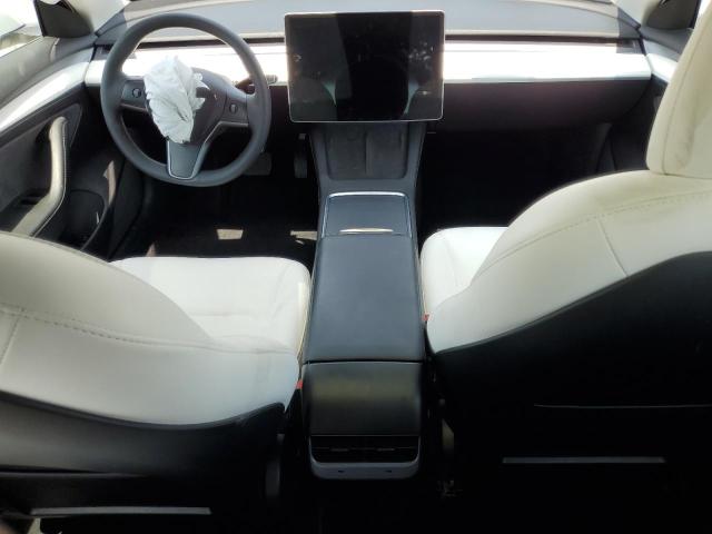 5YJ3E1EB8NF360768 - 2022 TESLA MODEL 3 WHITE photo 8