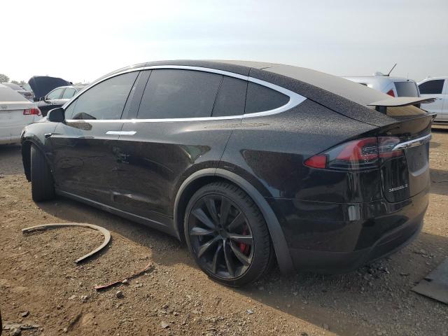 5YJXCBE42JF091904 - 2018 TESLA MODEL X Noir photo 2