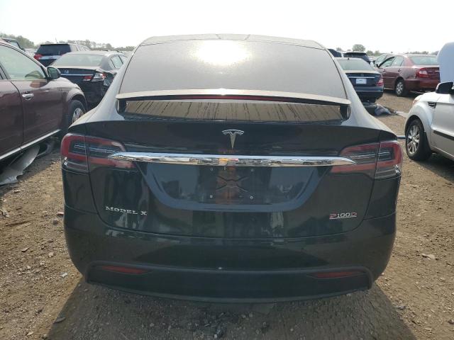 5YJXCBE42JF091904 - 2018 TESLA MODEL X Noir photo 6